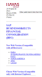 Mobile Screenshot of finance.havas.com